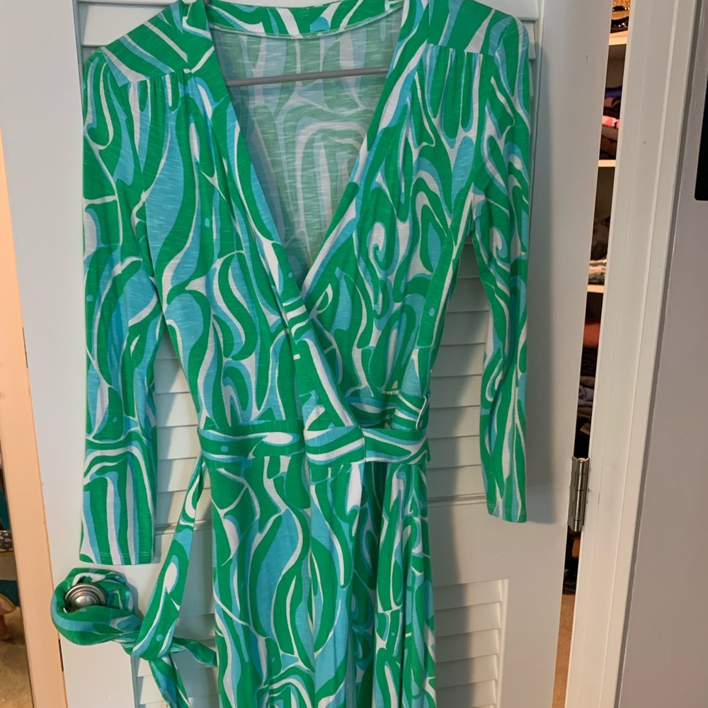 Lilly Pulitzer wrap dress